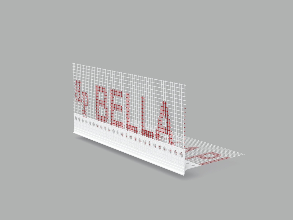 Eckprofil mit Tropfkante (50 x 2,5m (62,5m))