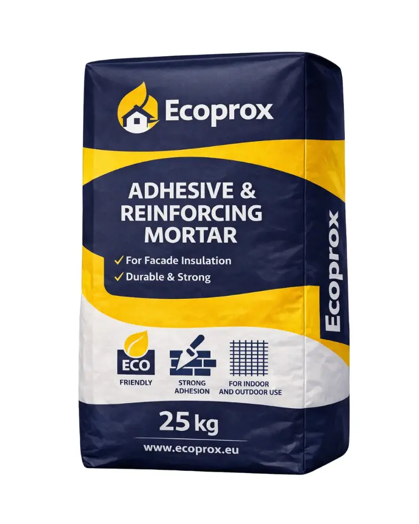 Ecoprox IS22 Kleef- en uitvlakkingsmortel (25 kg)
