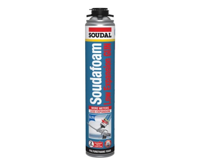 Soudal soudafoam geringe Ausdehnung (750ml) (106132) - Karton 12 Stück