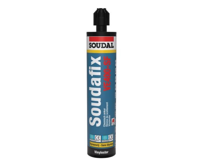 Soudafix VE400-SF chemisch anker (280ml koker) (117474) - 1 doos 12 stuks