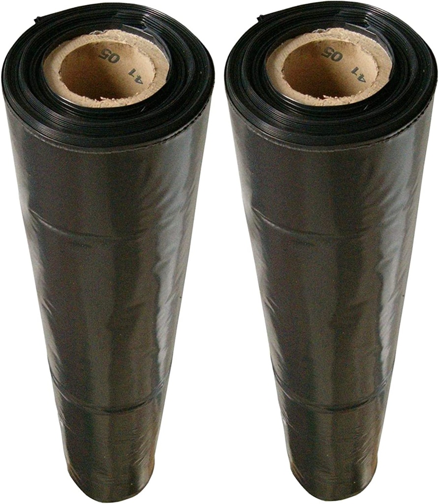 Zwarte Afdekfolie (Rol 2m x 50m (100m²))