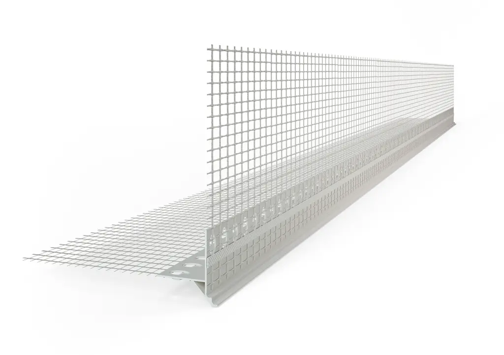 Eckprofil mit Tropfkante (4 x 2,5 m (10 m)) 