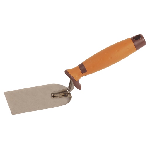 Truelle à bande en acier inoxydable (80mm) manche souple