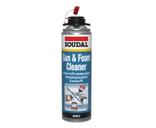 Soudal PU - foam cleaner gun & foam cleaner