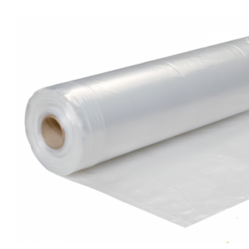 Transparente Abdeckfolie 100µm - 4 x 5m