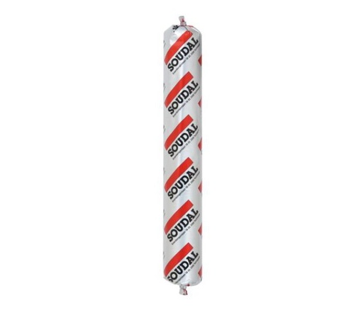 Soudal Silirub P2 transparent 600 ml - par boîte (12 pièces)