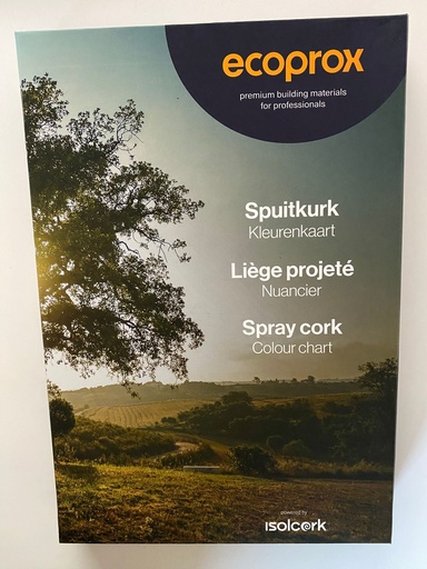 Ecoprox spuitkurk kleurkaart