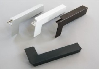 End piece for plaster ANTRACIET 7016