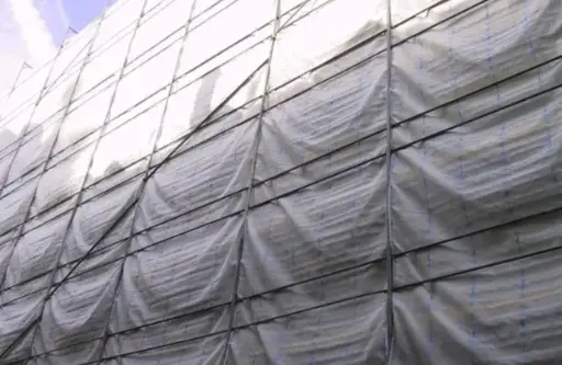 Filet anti-poussière 130 g/m² (3,07 m x 50 m) blanc 