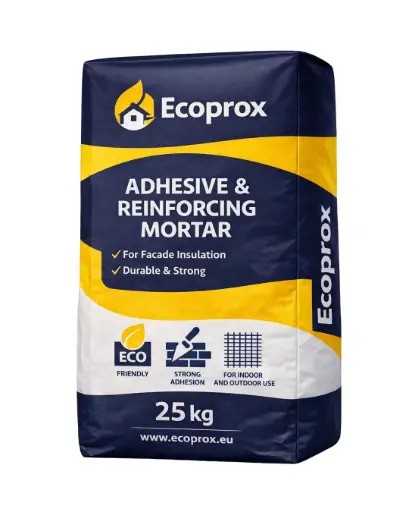 [MOR002 IS22] Ecoprox Kleef- en uitvlakkingsmortel (25 kg)
